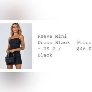 Princess Polly Reeva mini dress